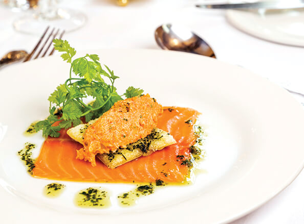 White Swan Smoked Salmon Plate